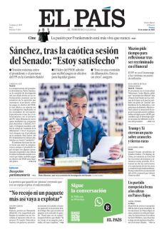 SÁNCHEZ, TRAS LA CAÓTICA SESIÓN DEL SENADO: “ESTOY SATISFECHO”
