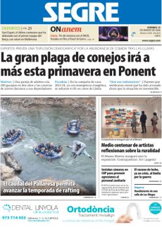 EL CAUDAL DEL PALLARESA PERMITE AVANZAR LA TEMPORADA DE RAFTING