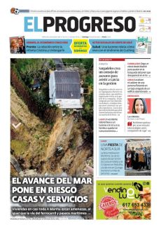 EL AVANCE DEL MAR PONE EN RIESGO CASAS Y SERVICIOS
