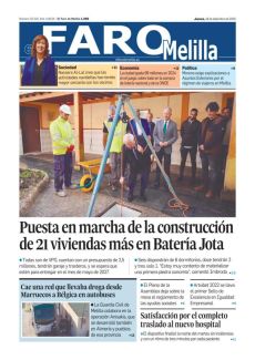 COLOCADA LA PRIMERA PIEDRA DE LAS VIVIENDAS DE PROTECCIÓN OFICIAL EN BATERÍA JOTA